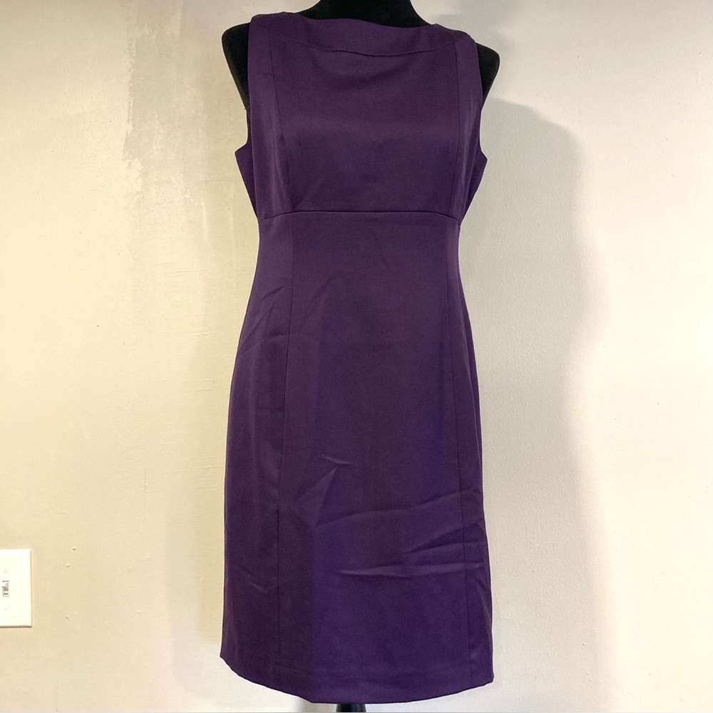 Pendleton Y2K 100% Virgin Wool Sleeveless Sheath Dress Sz 8 Made in USA 2000s - Picture 1 of 16